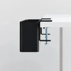 Smart oppbevaringsboks til bord, sort 30 x 10 cm