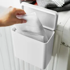 Smart sett til vaskemaskin hvit, 2 deler