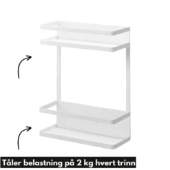 Smart sett til vaskemaskin hvit, 2 deler