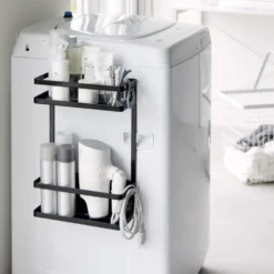 Smart sett til vaskemaskin sort, 2 deler