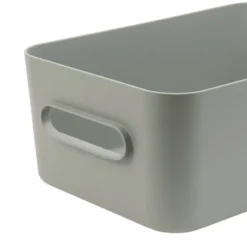 SmartStore Comfort M oppbevaringskurv 29,5 × 19,5 × 12 cm salviegrønn