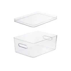 SmartStore™ Compact Clear L oppbevaringsboks+lokk sett