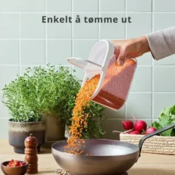 SmartStore Flip oppbevaringsboks med lokk 1,1 L
