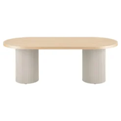 Solva spisebord ask sand natur 220 cm