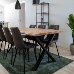 Toulon spisebord natur eik 200 cm