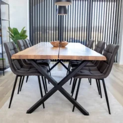 Toulon spisebord natur eik 200 cm