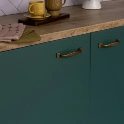 Uni matt mørk grønn kontaktplast
