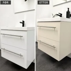 Uni matt sand kontaktplast