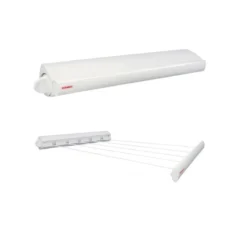 Veggmontert tørkestativ Rollfix 210 Longline
