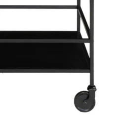 Vita barvogn 68 x 40 x 79 cm, sort metall