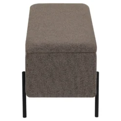 Watford benk med oppbevaring, boulcé brun 95 x 36,5 x 34 cm