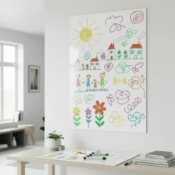 Whiteboardfolie med tusj